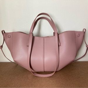 Polene Cyme handbag in lilac